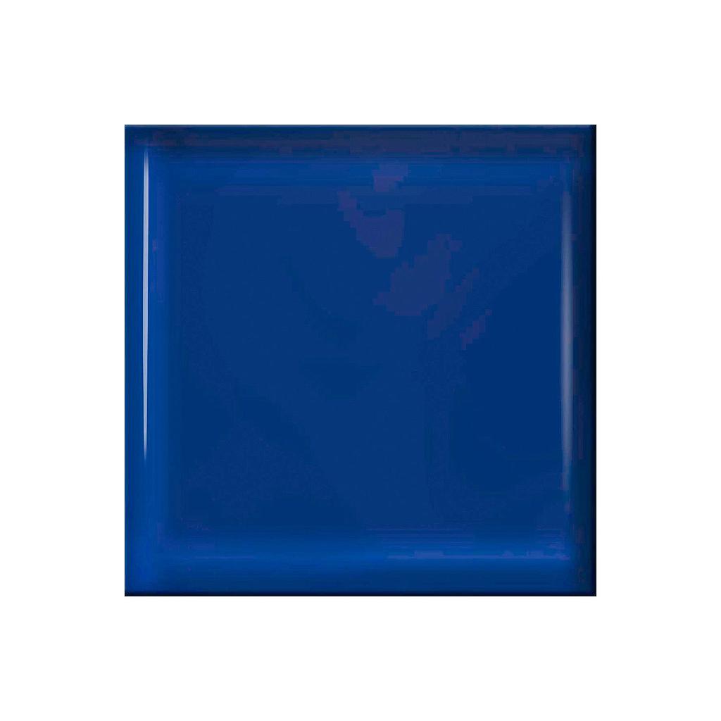 TACO KANTU VIDRIO AZUL BRILLANTE 50X50X8